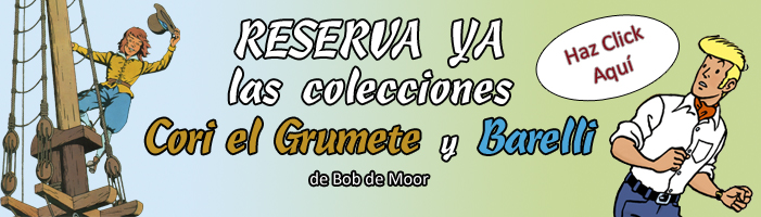 Reservas de Barelli y Cori el Grumete de Bob De Moor
