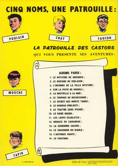 Charlier - Tacq - La patrouille des Castors