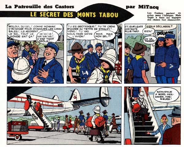 Charlier - Tacq - La patrouille des Castors