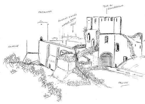 Charlier - Croquis scnario - Jacques Le Gall