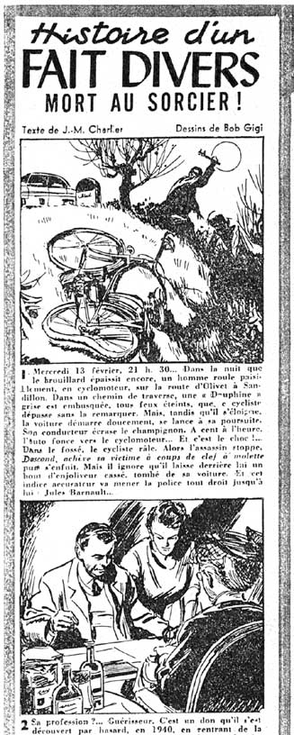 Charlier - Paris Flirt - Faits divers